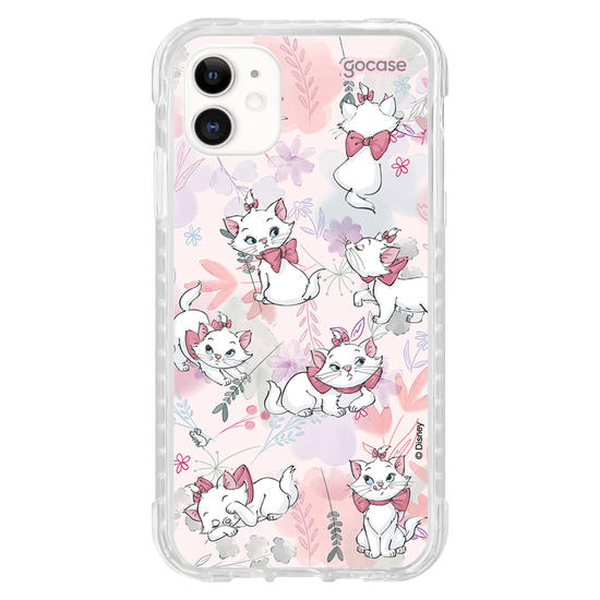 Capinha para celular - The Aristocats - Marie Watercolor Nature
