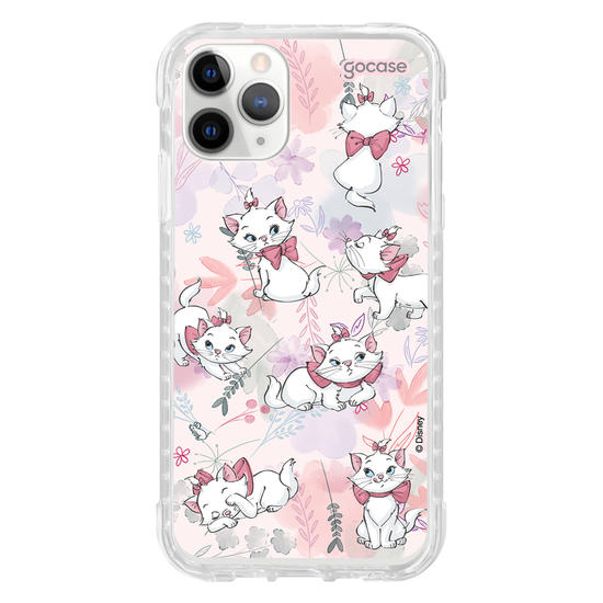 Capinha para celular - The Aristocats - Marie Watercolor Nature