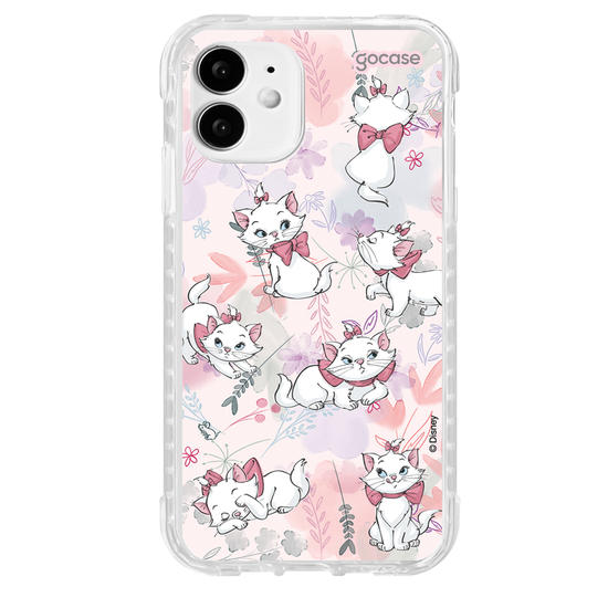 Capinha para celular - The Aristocats - Marie Watercolor Nature