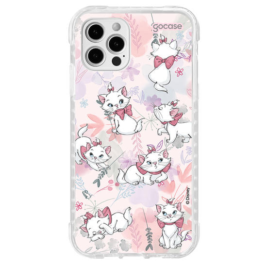 Capinha para celular - The Aristocats - Marie Watercolor Nature
