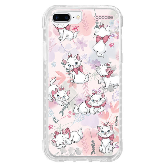 Capinha para celular Capinha para celular - The Aristocats - Marie Watercolor Nature