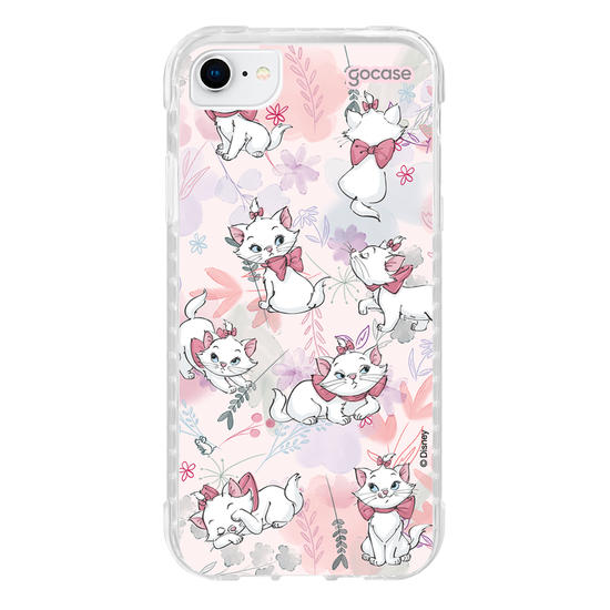 Capinha para celular - The Aristocats - Marie Watercolor Nature