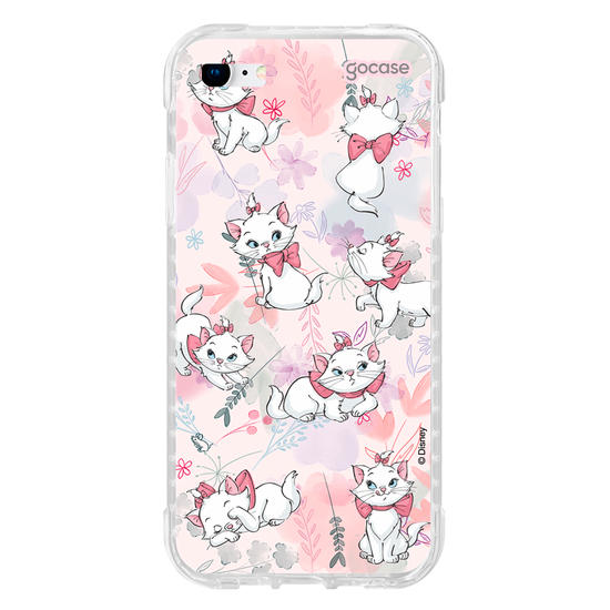 Capinha para celular - The Aristocats - Marie Watercolor Nature