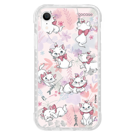 Capinha para celular - The Aristocats - Marie Watercolor Nature