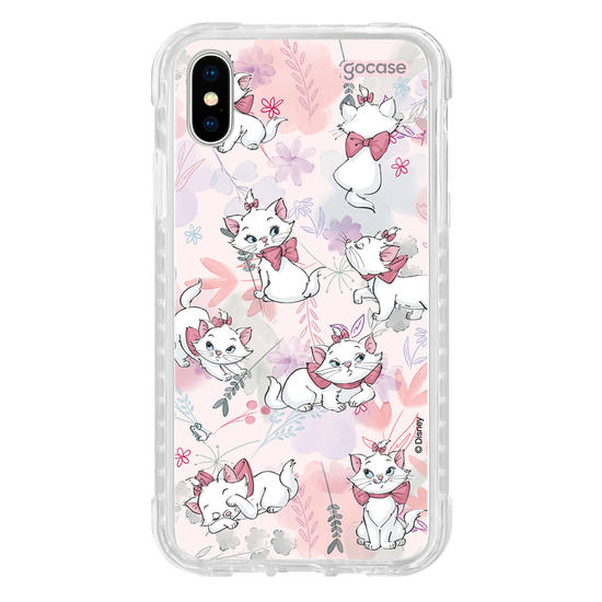 Capinha para celular - The Aristocats - Marie Watercolor Nature
