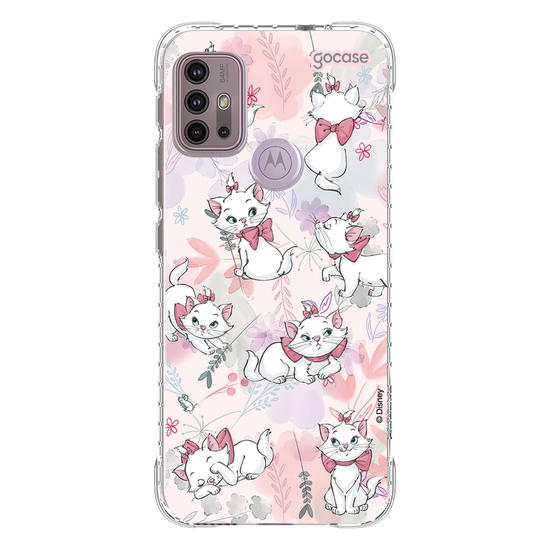 Capinha para celular - The Aristocats - Marie Watercolor Nature