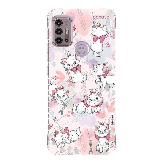 Capinha para celular - The Aristocats - Marie Watercolor Nature
