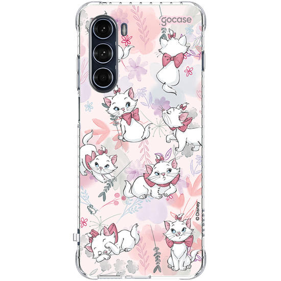 Capinha para celular - The Aristocats - Marie Watercolor Nature