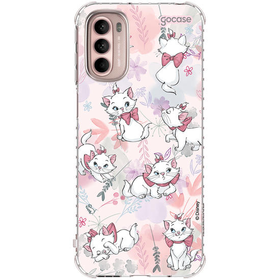 Capinha para celular - The Aristocats - Marie Watercolor Nature