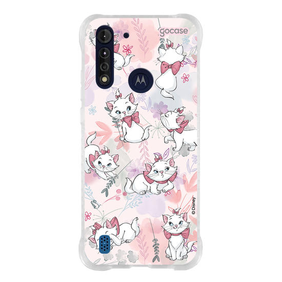 Capinha para celular - The Aristocats - Marie Watercolor Nature
