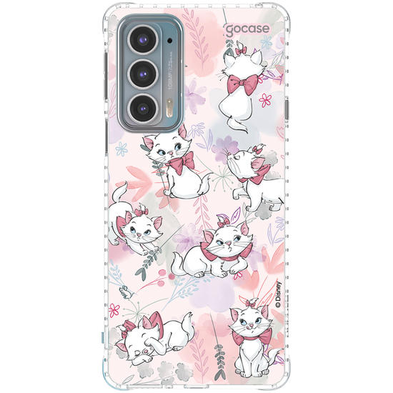 Capinha para celular - The Aristocats - Marie Watercolor Nature