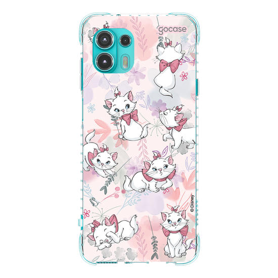Capinha para celular - The Aristocats - Marie Watercolor Nature