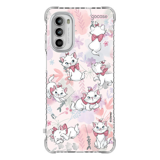 Capinha para celular - The Aristocats - Marie Watercolor Nature