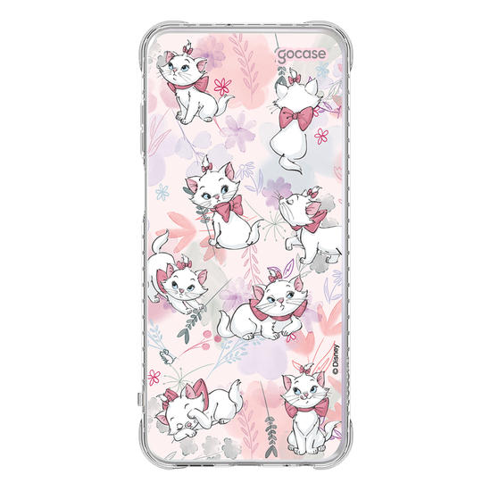 Capinha para celular - The Aristocats - Marie Watercolor Nature