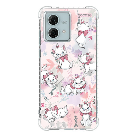 Capinha para celular - The Aristocats - Marie Watercolor Nature