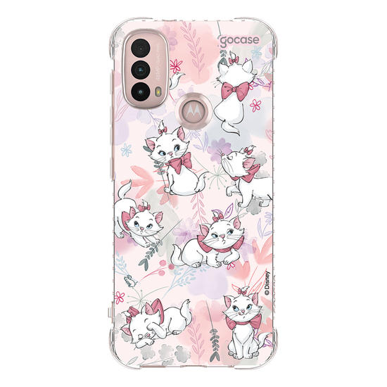Capinha para celular - The Aristocats - Marie Watercolor Nature