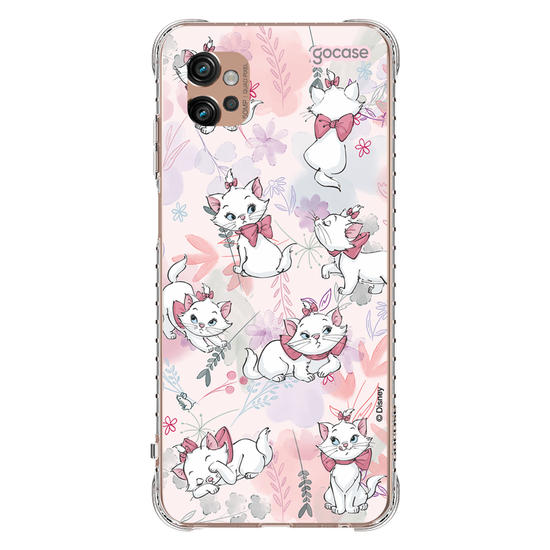 Capinha para celular - The Aristocats - Marie Watercolor Nature