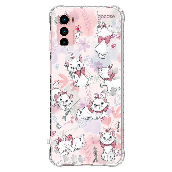Capinha para celular - The Aristocats - Marie Watercolor Nature
