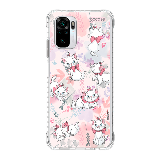 Capinha para celular - The Aristocats - Marie Watercolor Nature
