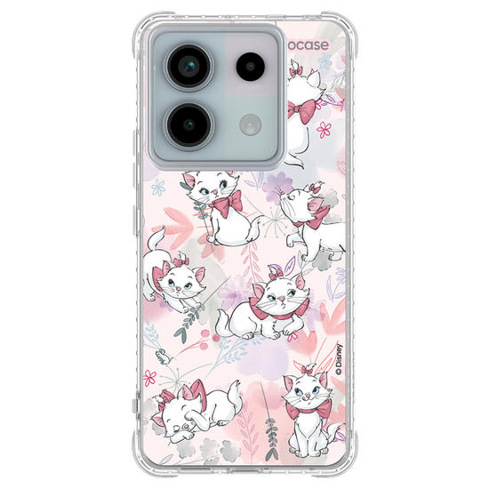 Capinha para celular - The Aristocats - Marie Watercolor Nature