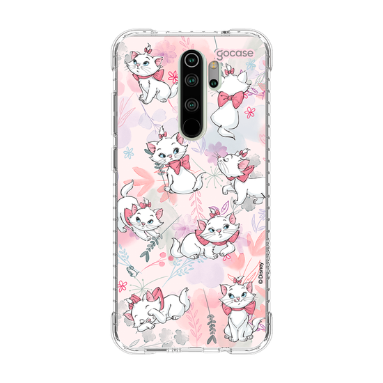 Capinha para celular - The Aristocats - Marie Watercolor Nature