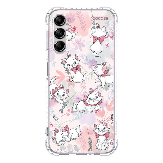 Capinha para celular - The Aristocats - Marie Watercolor Nature