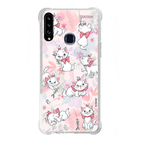 Capinha para celular - The Aristocats - Marie Watercolor Nature