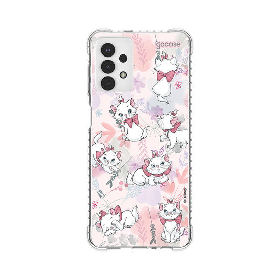 Capinha para celular - The Aristocats - Marie Watercolor Nature