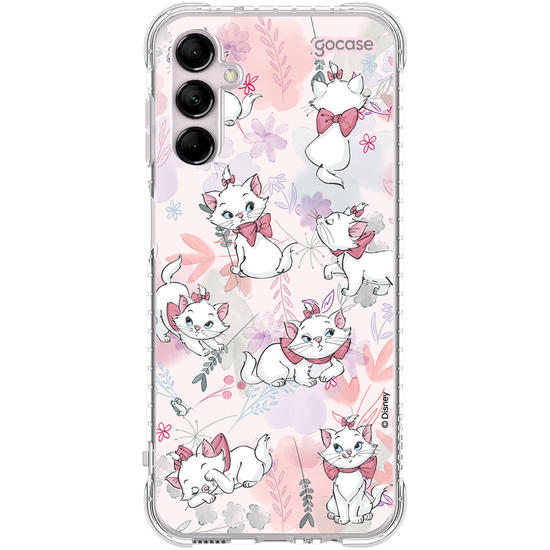 Capinha para celular - The Aristocats - Marie Watercolor Nature