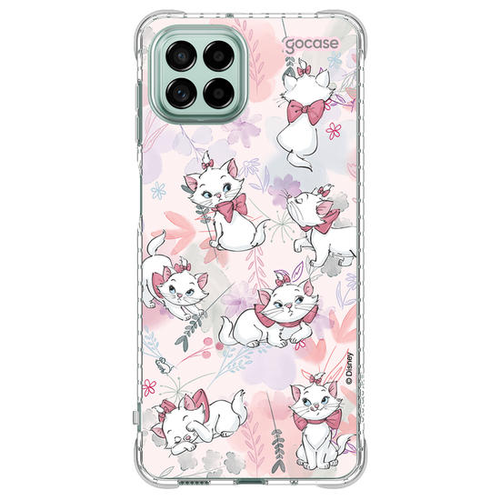 Capinha para celular - The Aristocats - Marie Watercolor Nature