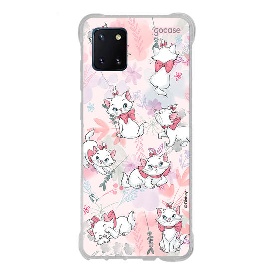 Capinha para celular - The Aristocats - Marie Watercolor Nature