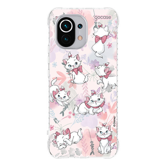 Capinha para celular - The Aristocats - Marie Watercolor Nature