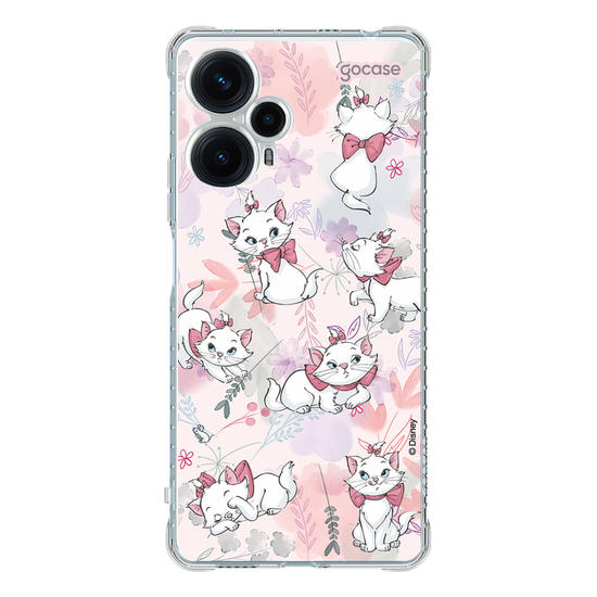 Capinha para celular - The Aristocats - Marie Watercolor Nature