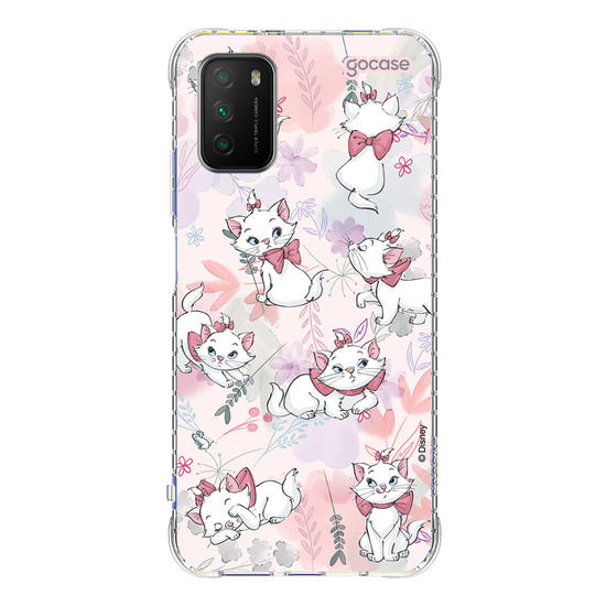 Capinha para celular - The Aristocats - Marie Watercolor Nature
