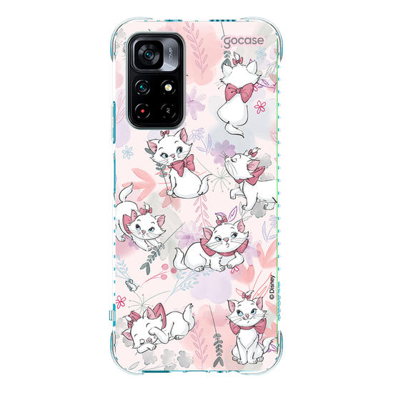 Capinha para celular - The Aristocats - Marie Watercolor Nature