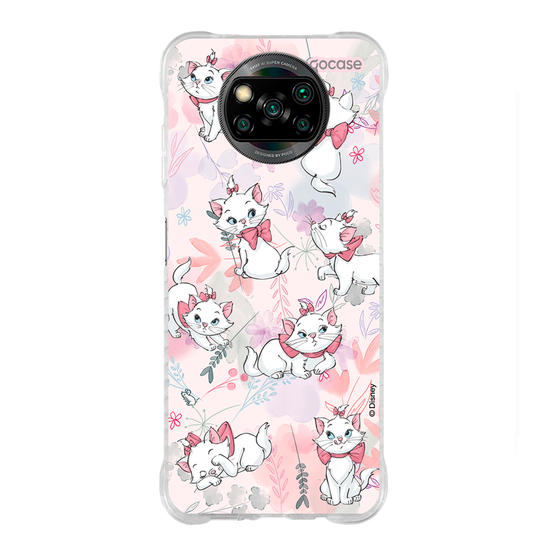 Capinha para celular - The Aristocats - Marie Watercolor Nature