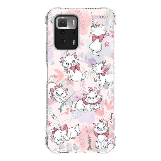 Capinha para celular - The Aristocats - Marie Watercolor Nature