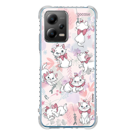 Capinha para celular - The Aristocats - Marie Watercolor Nature