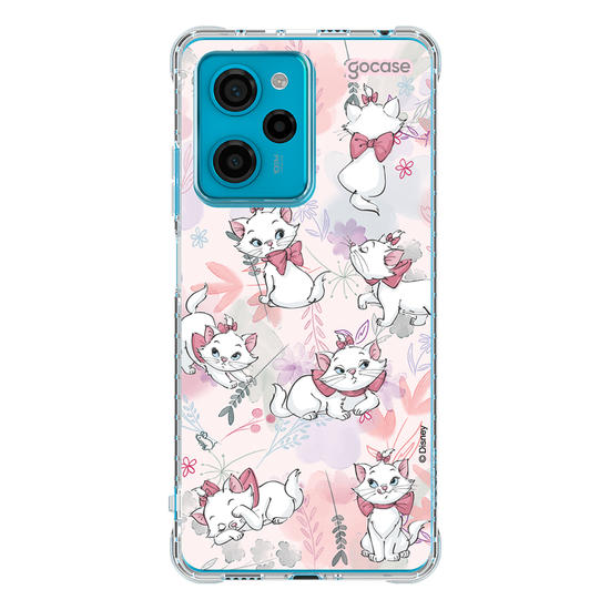 Capinha para celular - The Aristocats - Marie Watercolor Nature