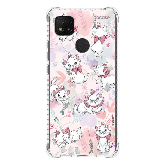 Capinha para celular - The Aristocats - Marie Watercolor Nature