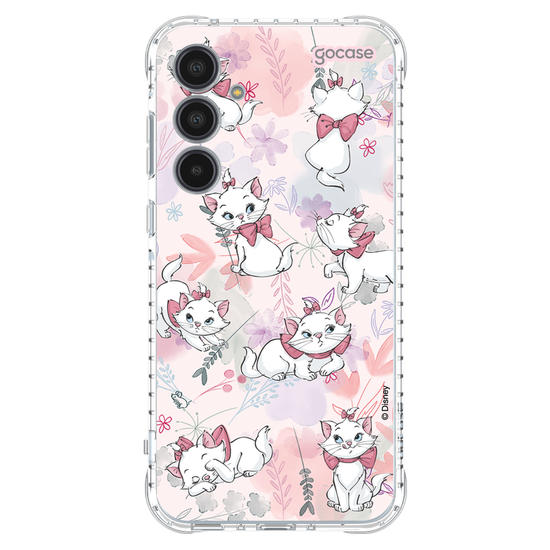 Capinha para celular - The Aristocats - Marie Watercolor Nature