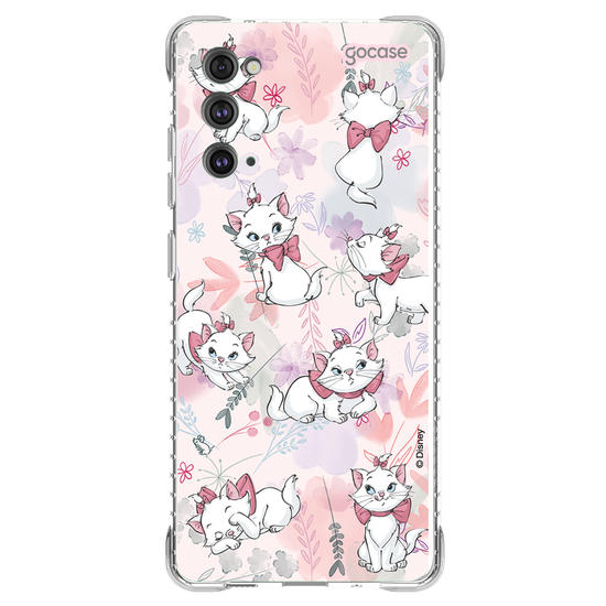 Capinha para celular - The Aristocats - Marie Watercolor Nature