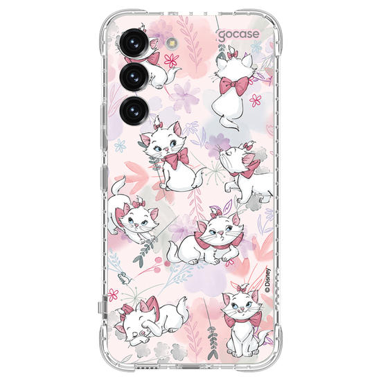 Capinha para celular - The Aristocats - Marie Watercolor Nature