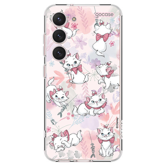 Capinha para celular - The Aristocats - Marie Watercolor Nature