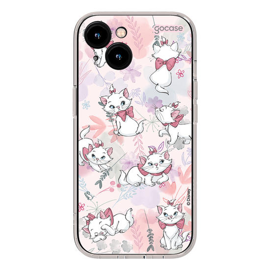 Capinha para celular - The Aristocats - Marie Watercolor Nature