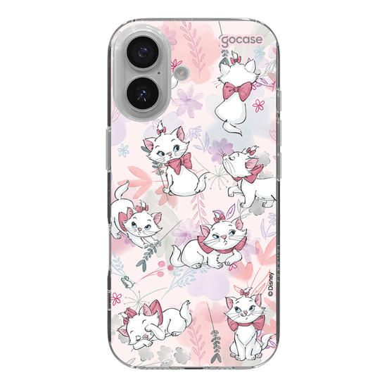 Capinha para celular - The Aristocats - Marie Watercolor Nature