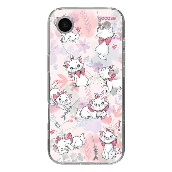 Capinha para celular - The Aristocats - Marie Watercolor Nature