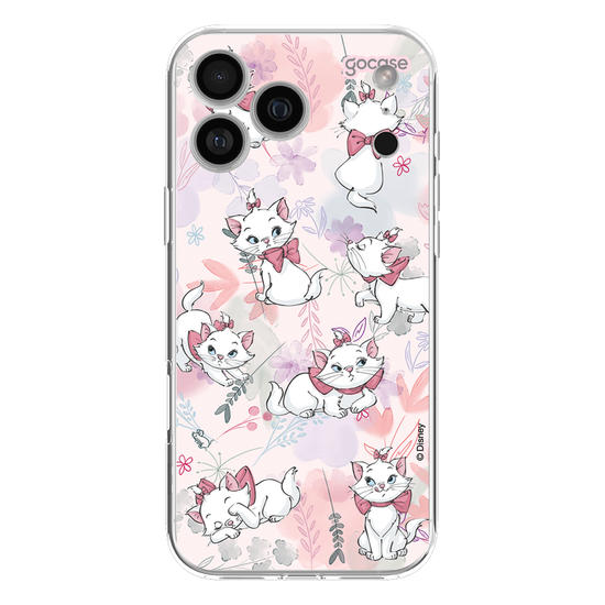 Capinha para celular - The Aristocats - Marie Watercolor Nature