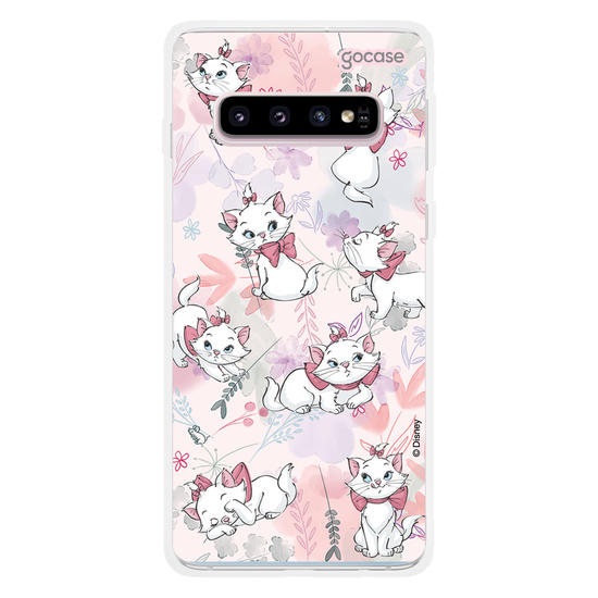 Capinha para celular - The Aristocats - Marie Watercolor Nature