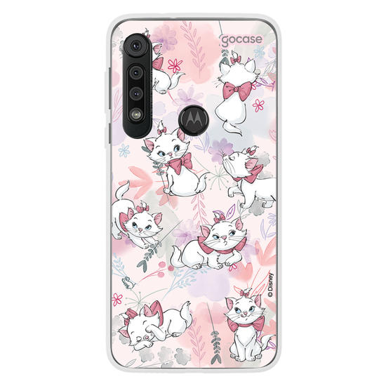 Capinha para celular - The Aristocats - Marie Watercolor Nature